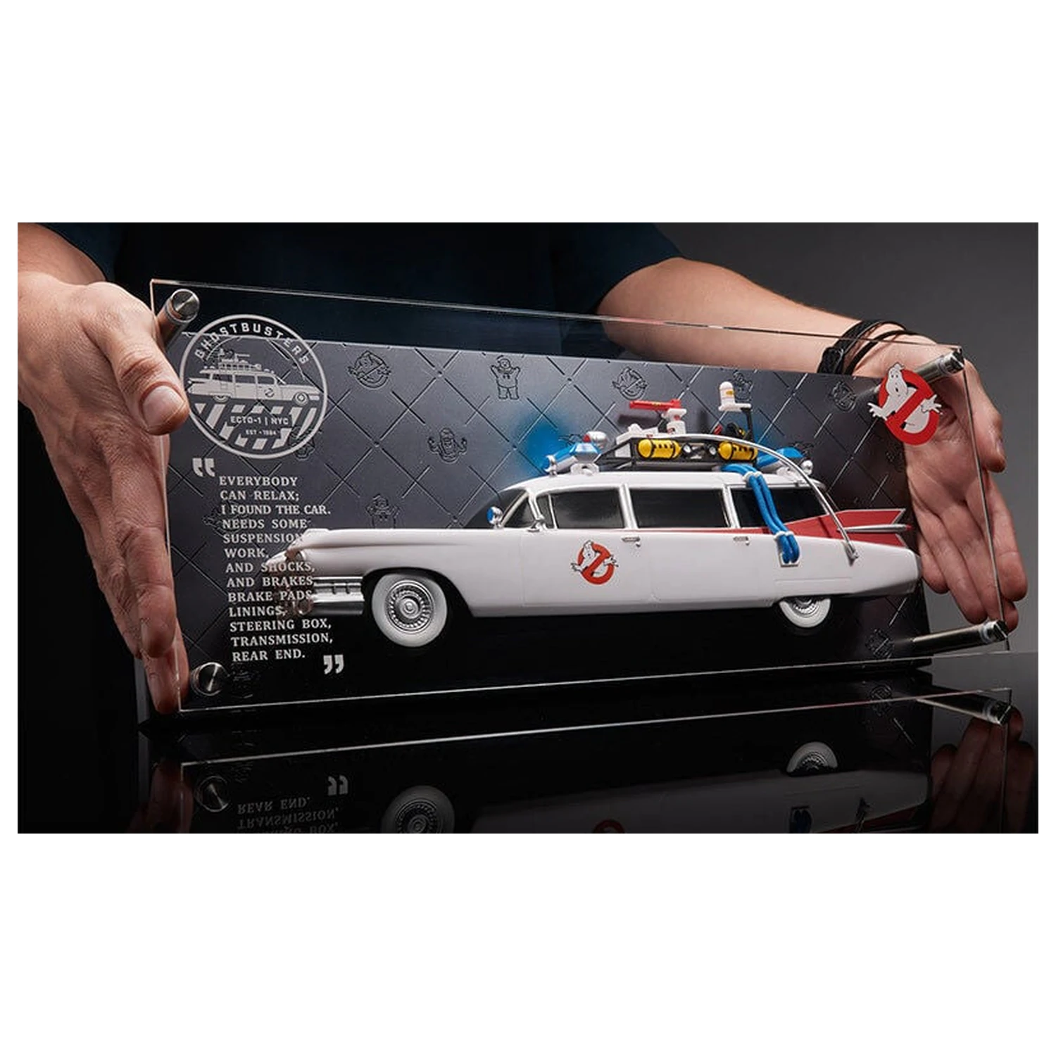 Ghostbusters Ecto-1 Placă Replica Licențiată poza produsului