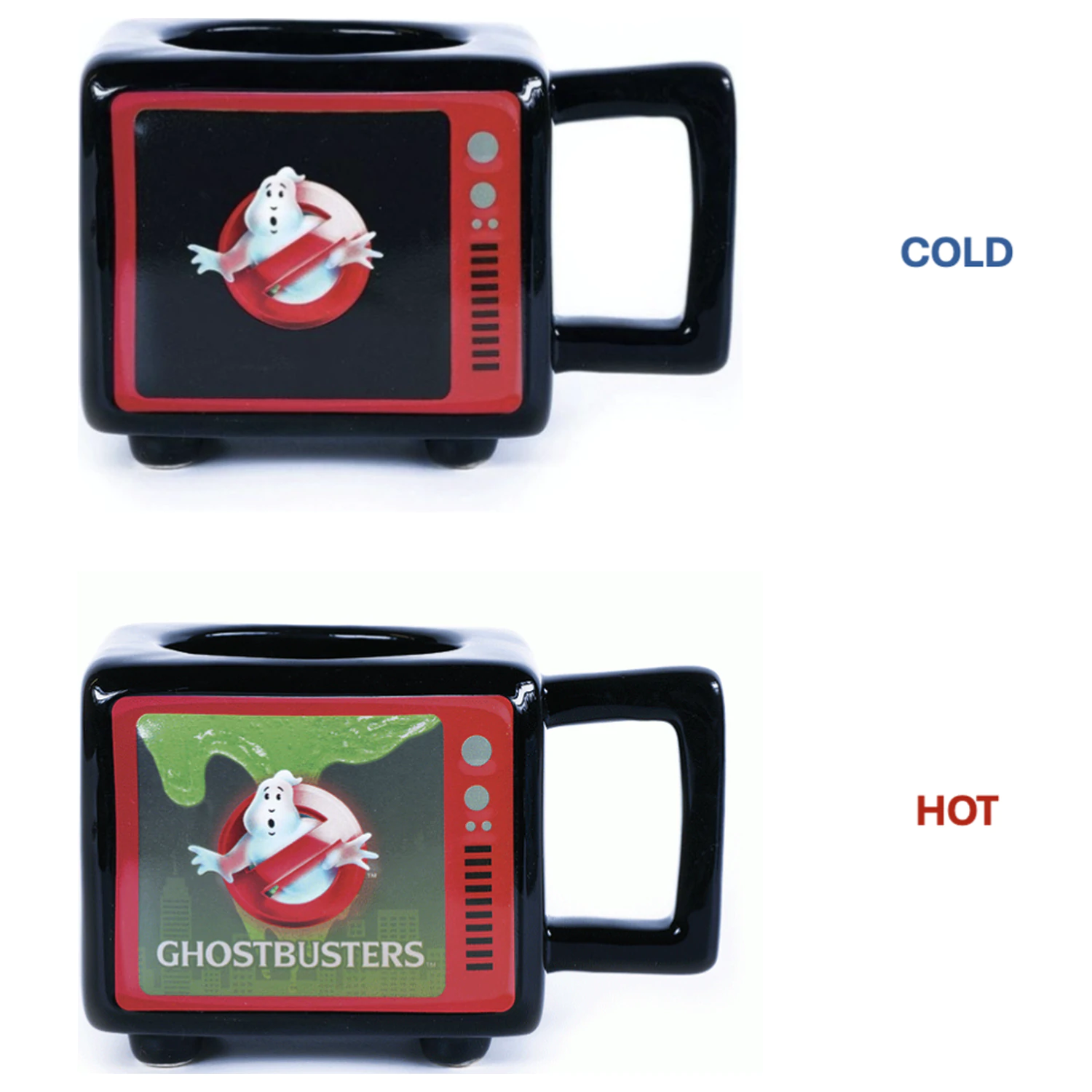 Ghostbusters I Ain't Afraid Retro TV Heat Change Cana 500ml poza produsului