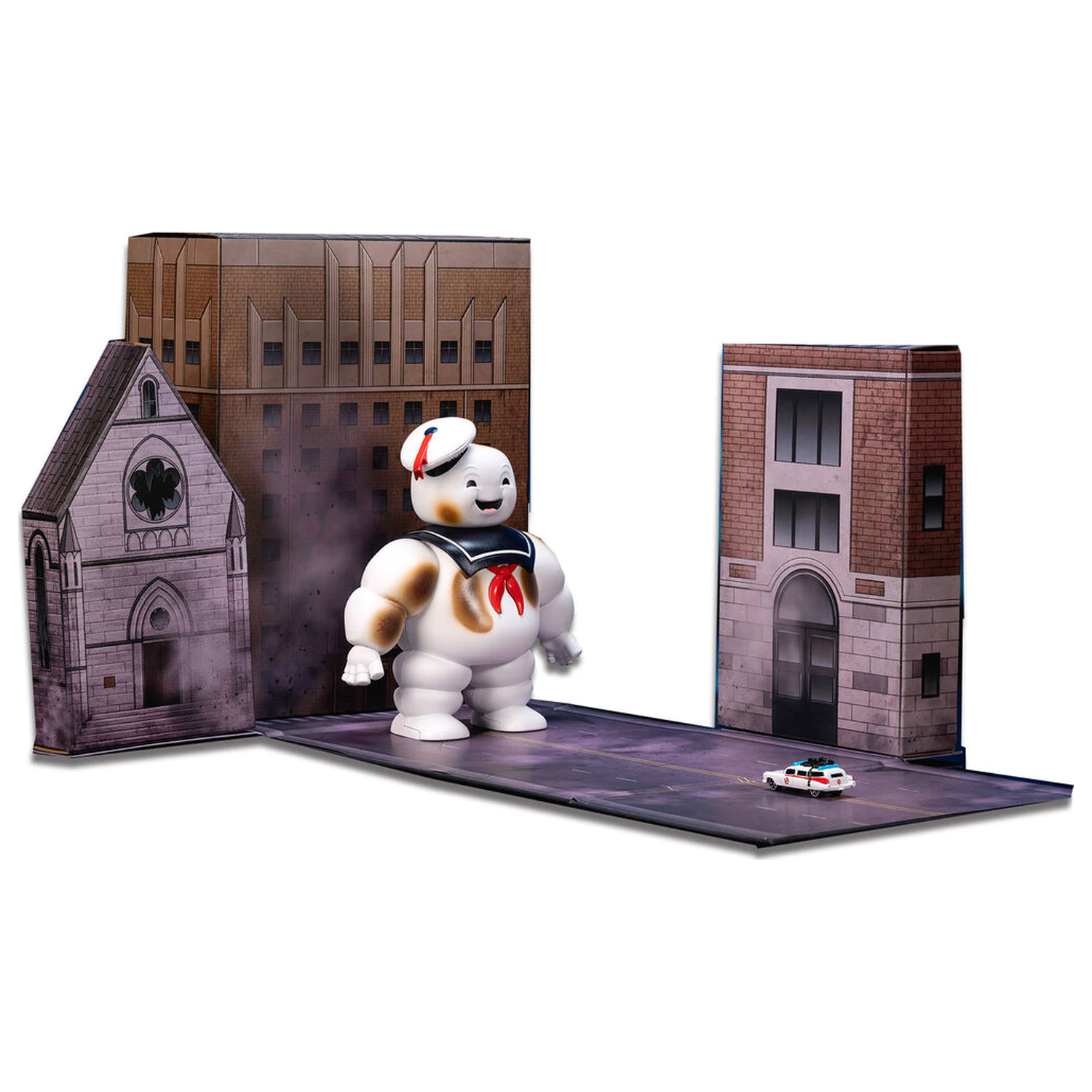 Ghostbusters Puft Marsmellow set de film figurina de scena diorama poza produsului