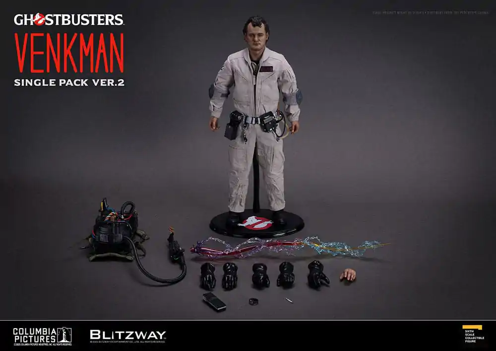 Ghostbusters Premium UMS Figurina de actiune 1/6 Peter Venkman Ver. 2 31 cm poza produsului