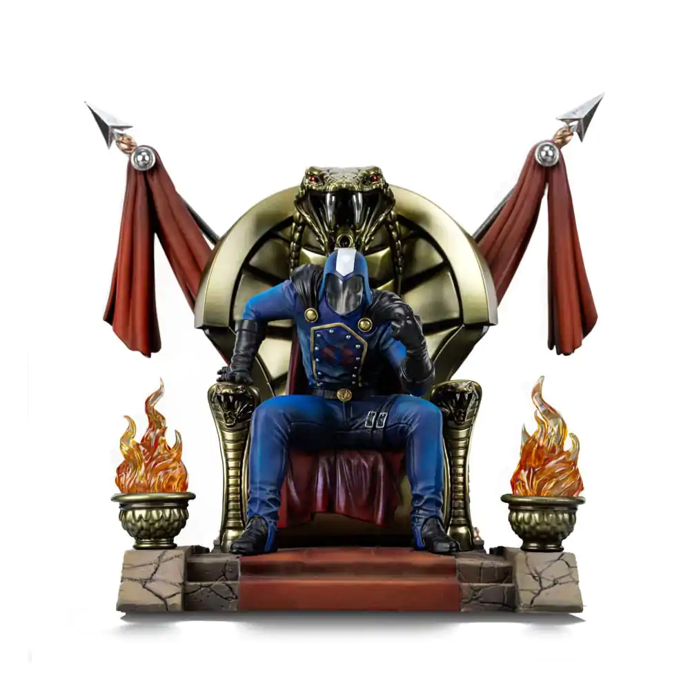 Statuie Scară de Artă 1/10 Cobra Commander 25 cm poza produsului