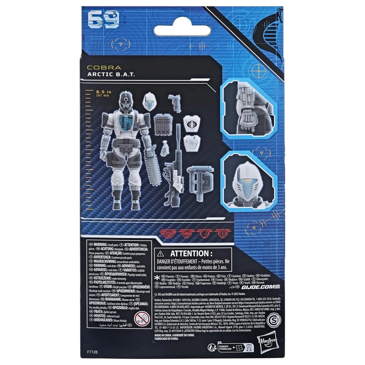 GI Joe Classified Series Figura de actiune Arctic B.A.T. 15 cm poza produsului