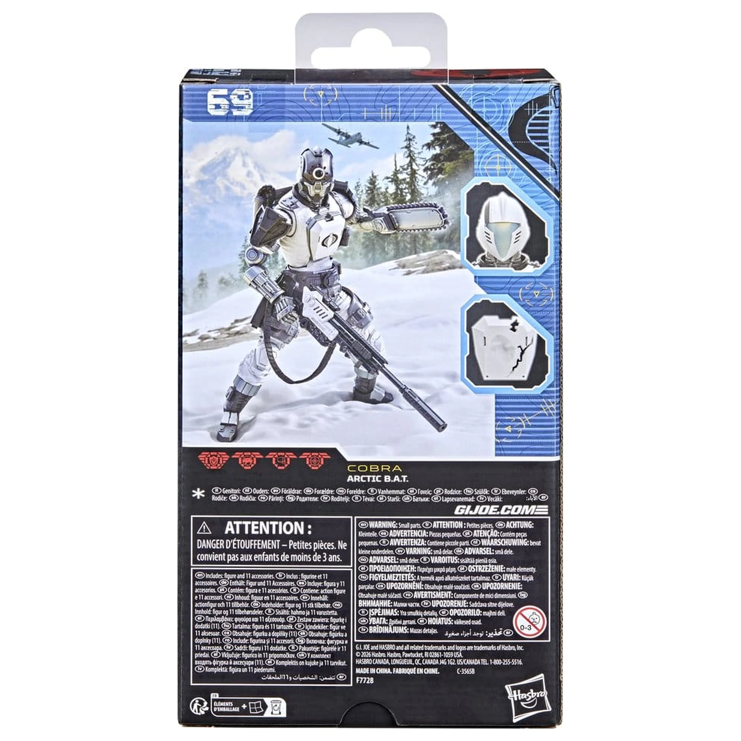 GI Joe Classified Series Figura de actiune Arctic B.A.T. 15 cm poza produsului