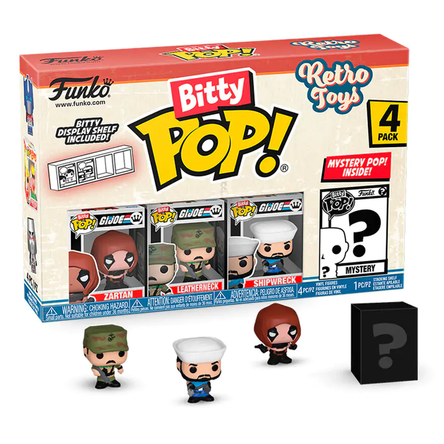 Gi Joe Bitty Funko POP! Figurina Vinil 4-Pack 2,5 cm poza produsului