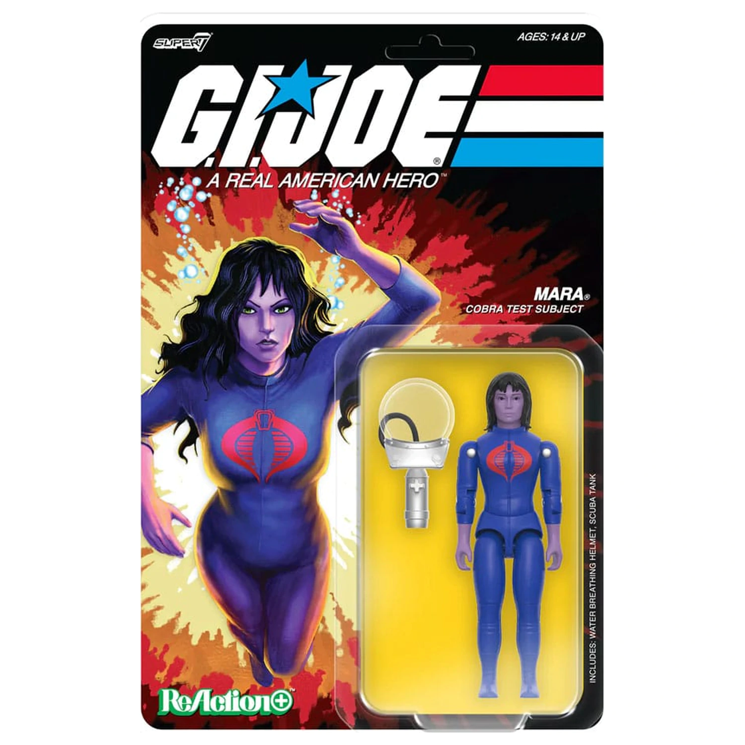 GI Joe ReAction+ Figurina de actiune Wave 06 Mara 10 cm poza produsului