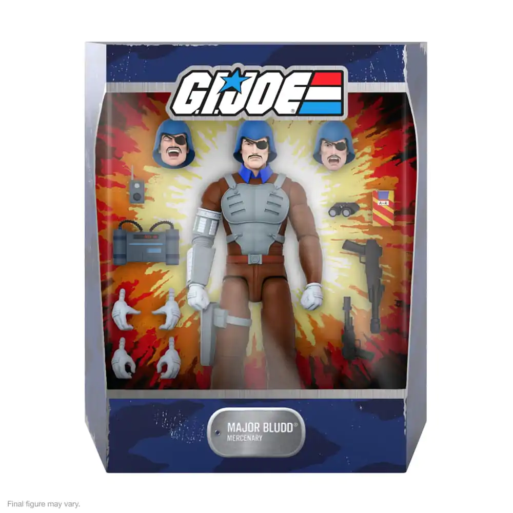 Figurină de acțiune GI Joe Ultimates Seria 5 Major Bludd 20 cm poza produsului