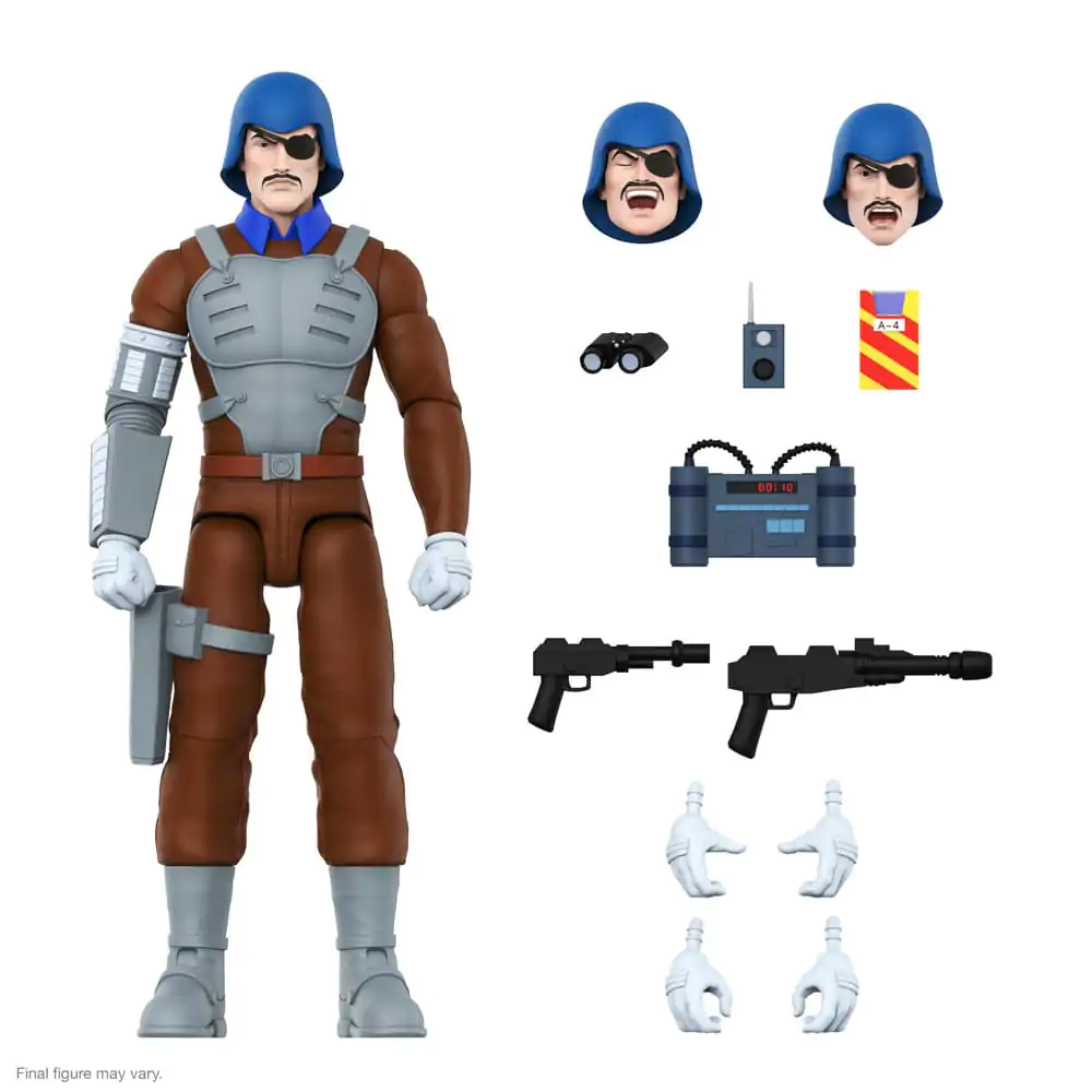 Figurină de acțiune GI Joe Ultimates Seria 5 Major Bludd 20 cm poza produsului