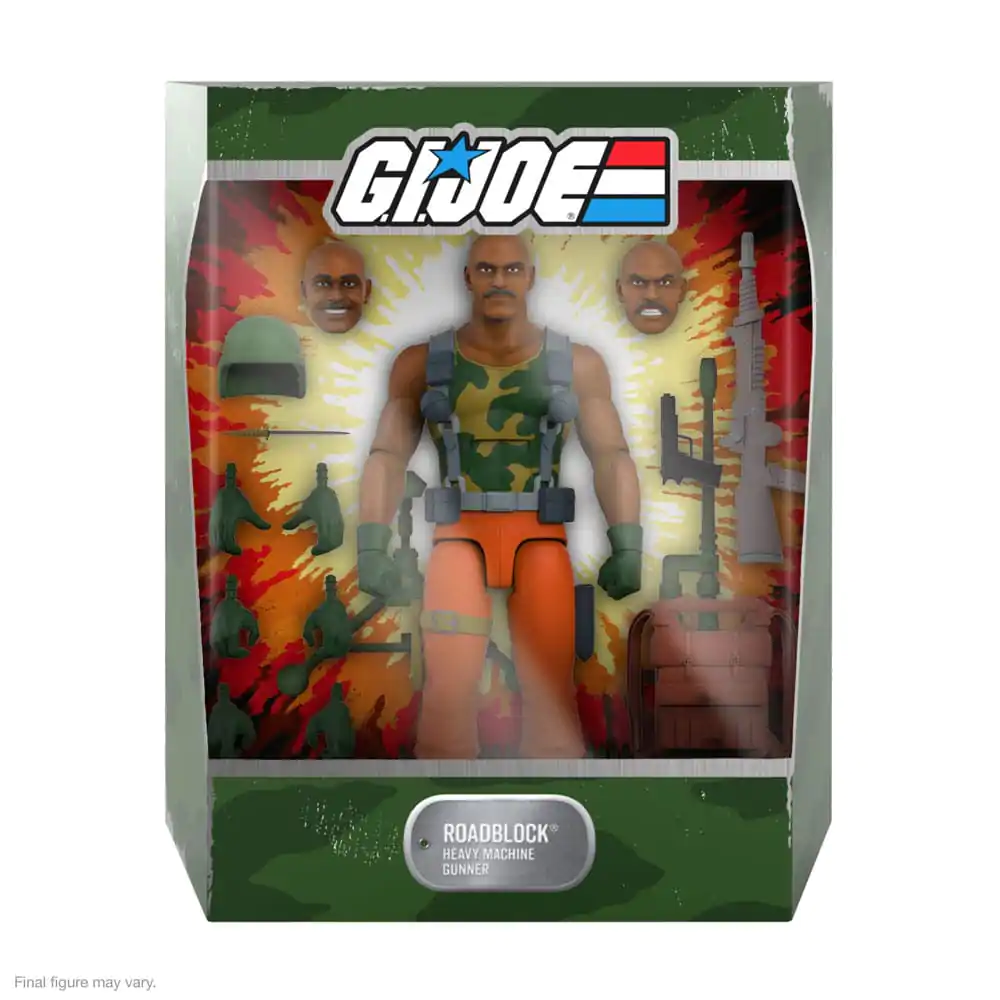 Figurină de acțiune GI Joe Ultimates Wave 5 Roadblock 20 cm poza produsului
