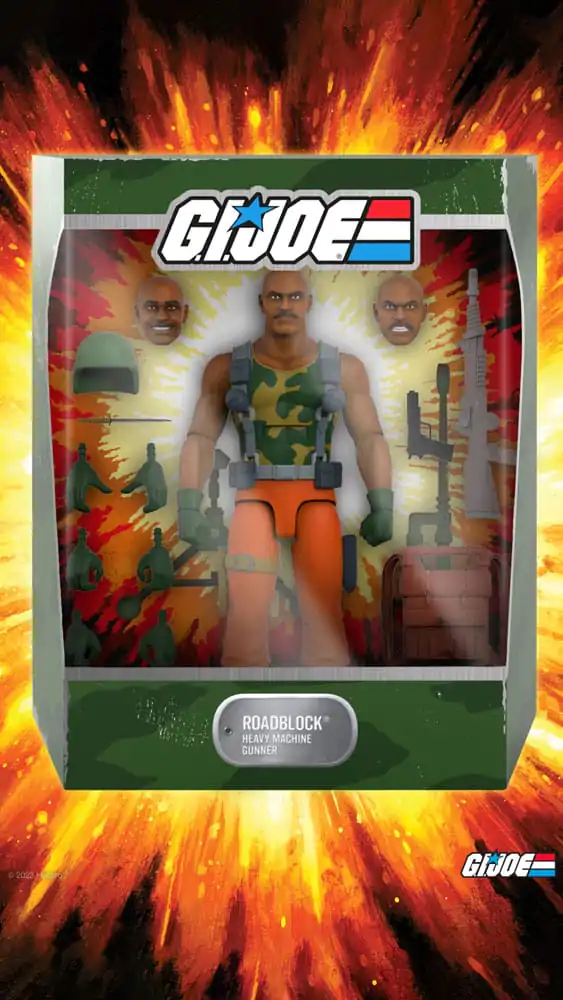 Figurină de acțiune GI Joe Ultimates Wave 5 Roadblock 20 cm poza produsului