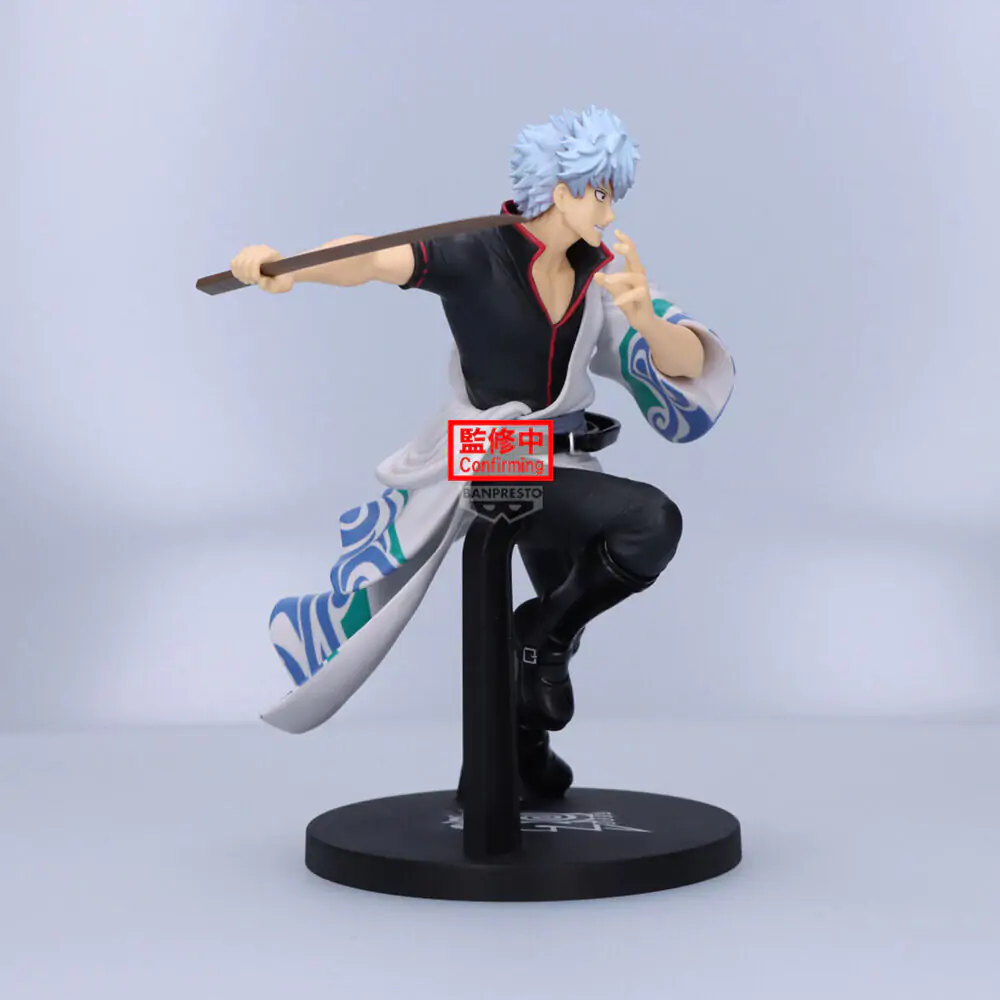 Gintama Gintoki Sakata 20th Vibration Star figurină 17cm poza produsului