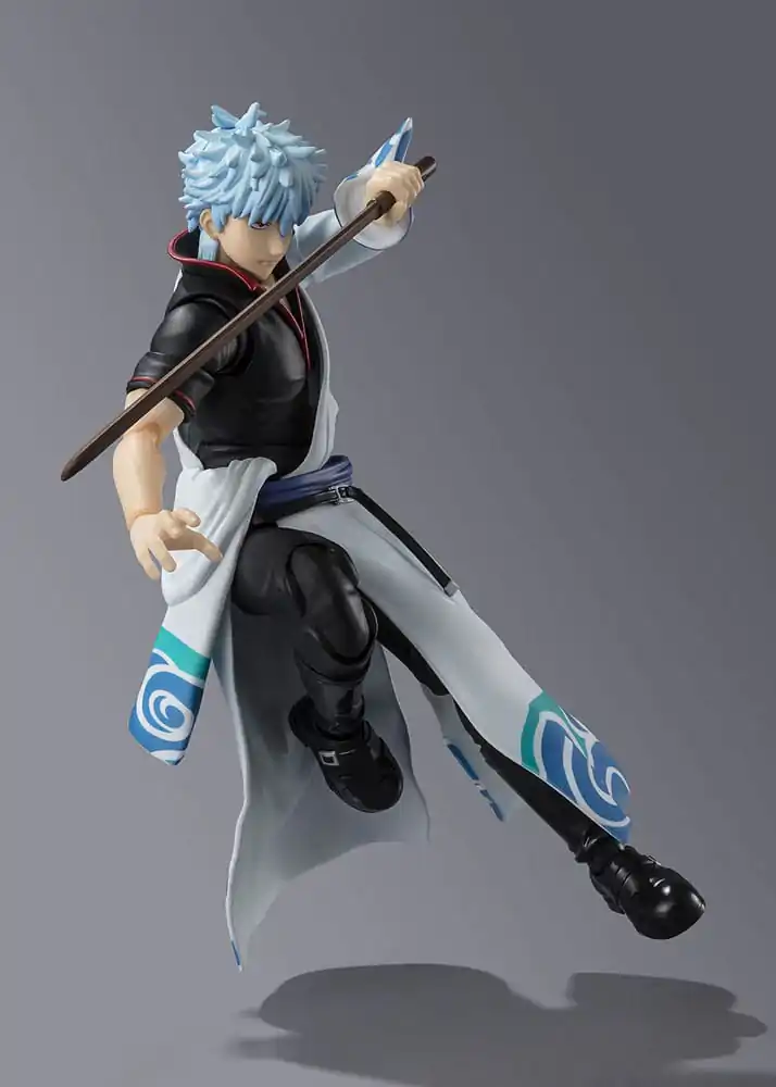 Gintama S.H.Figuarts Figurina de acțiune Sakata Gintoki 15 cm poza produsului