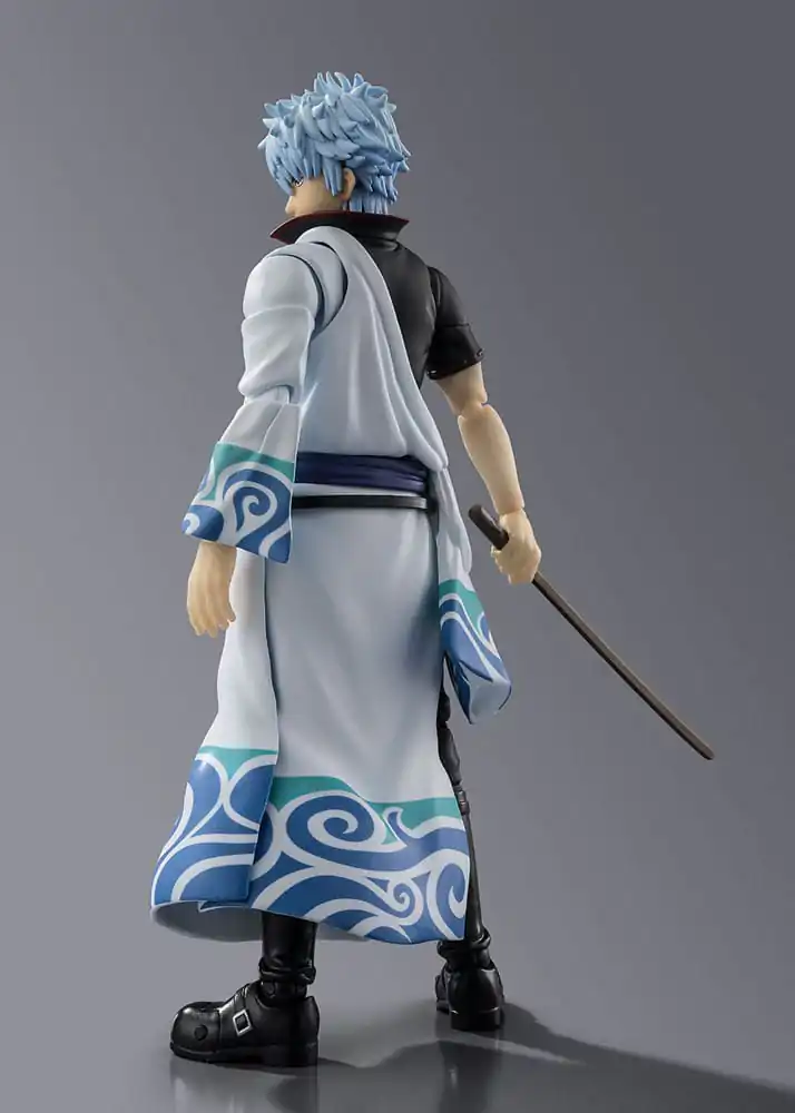 Gintama S.H.Figuarts Figurina de acțiune Sakata Gintoki 15 cm poza produsului