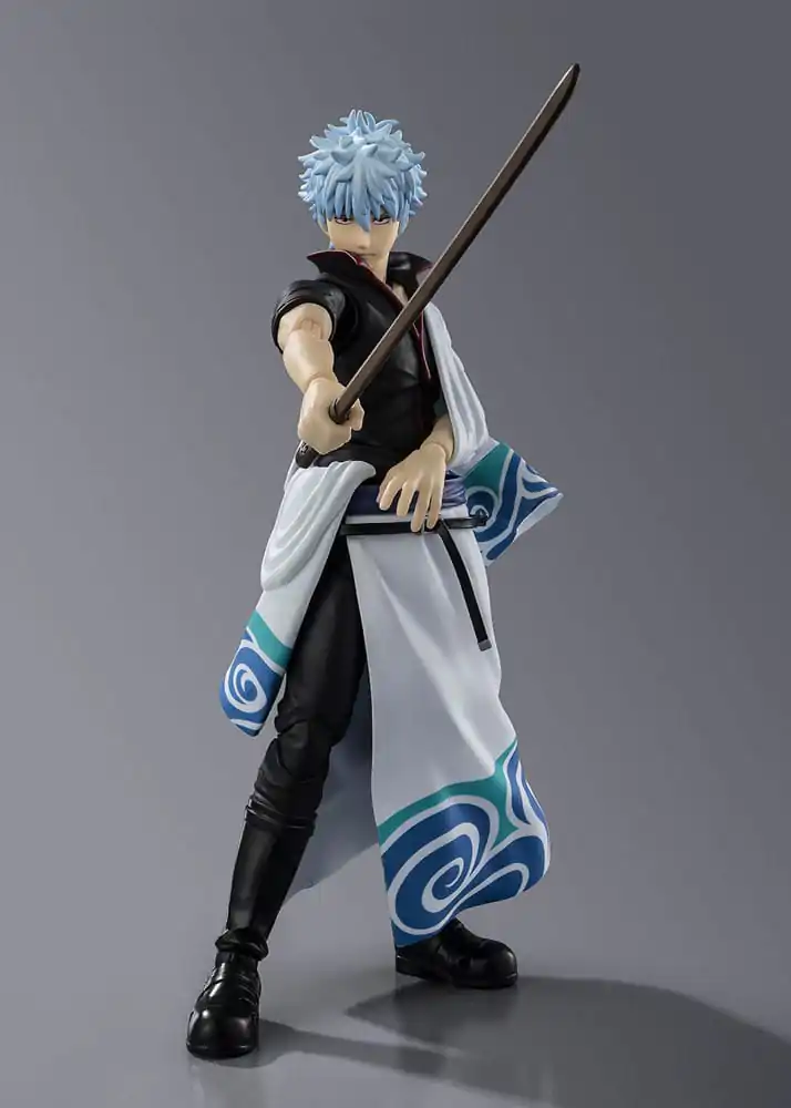 Gintama S.H.Figuarts Figurina de acțiune Sakata Gintoki 15 cm poza produsului