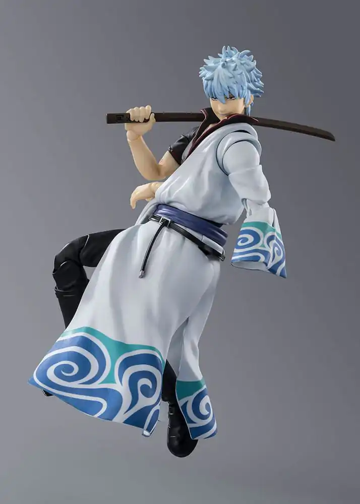 Gintama S.H.Figuarts Figurina de acțiune Sakata Gintoki 15 cm poza produsului