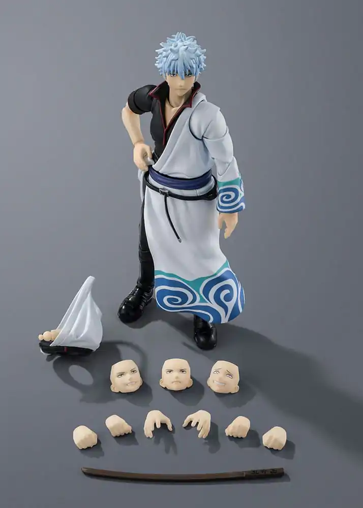 Gintama S.H.Figuarts Figurina de acțiune Sakata Gintoki 15 cm poza produsului