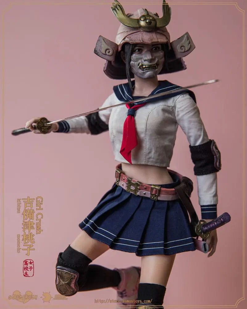 Figurină de acțiune Girl Crush 1/6 Kibitsu Momoko 30 cm poza produsului