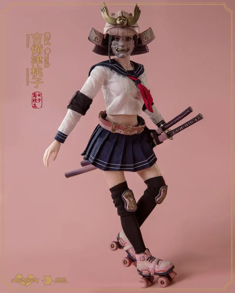 Figurină de acțiune Girl Crush 1/6 Kibitsu Momoko 30 cm poza produsului