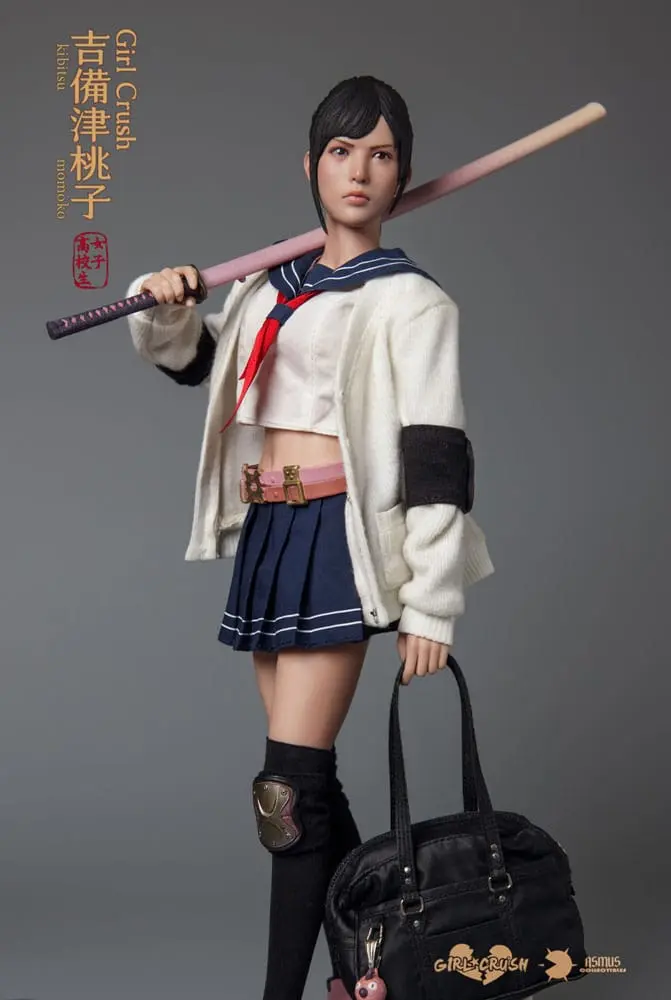 Figurină de acțiune Girl Crush 1/6 Kibitsu Momoko 30 cm poza produsului