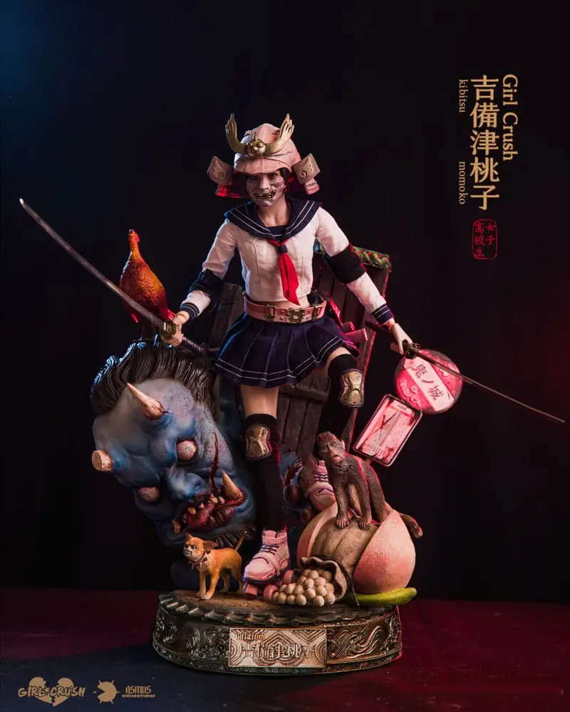 Figurină de acțiune Girl Crush 1/6 Kibitsu Momoko 30 cm poza produsului