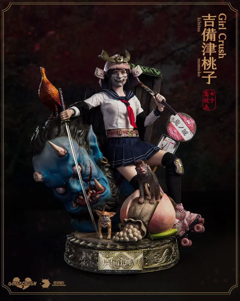 Figurină de acțiune Girl Crush 1/6 Kibitsu Momoko 30 cm poza produsului