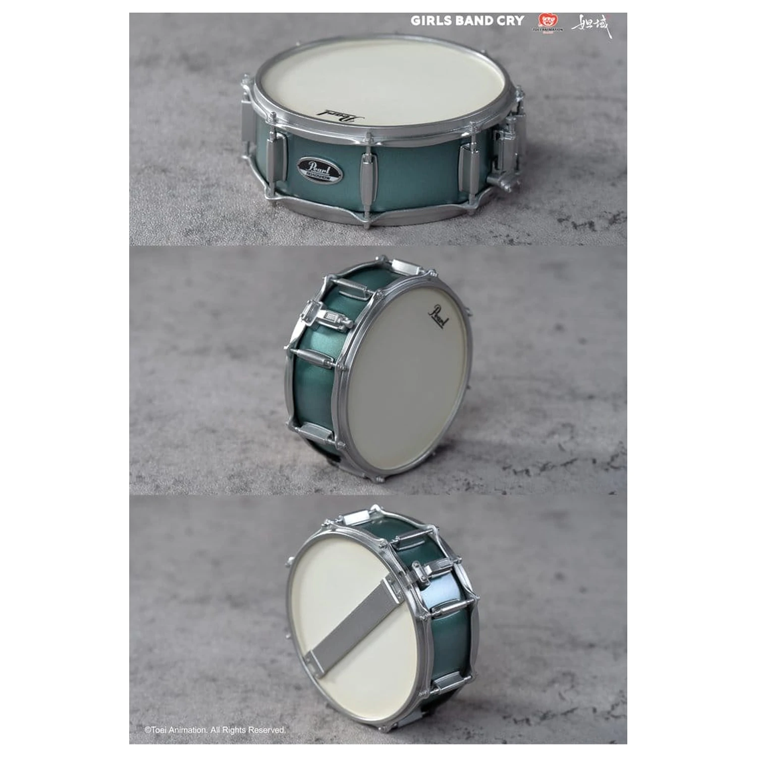 Girls Band Cry Natsu wo Mankitsu shite Sakebe Series No. 2 Statuie din PVC 1/7 Subaru Awa 26 cm poza produsului