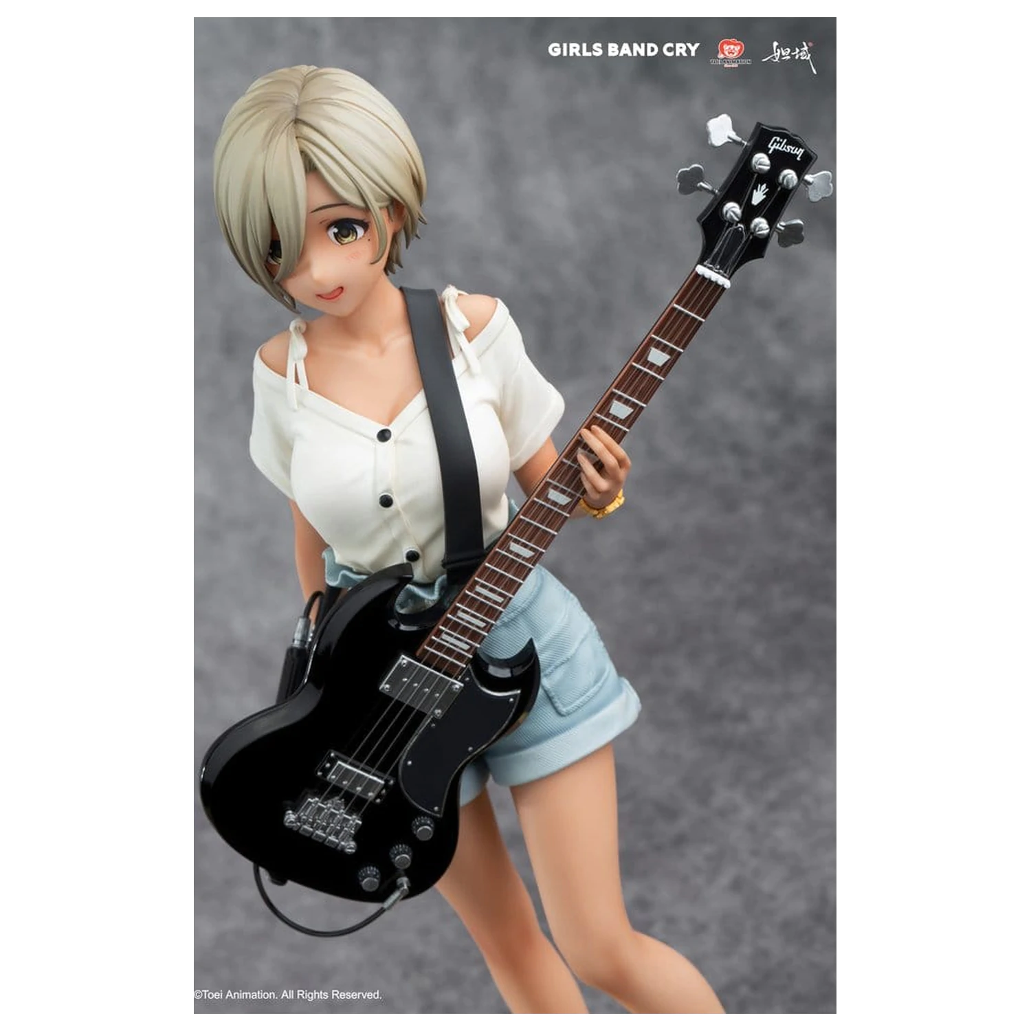 Girls Band Cry Natsu wo Mankitsu shite Sakebe Series No. 3 Statuie PVC 1/7 Rupa 26 cm poza produsului