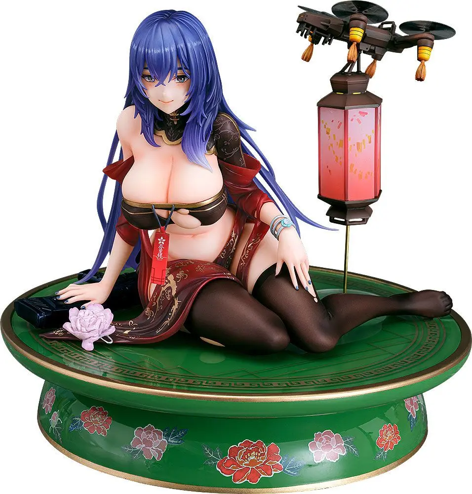 Figurină PVC Girls Frontline 1/6 DP-12: Echeveria Lantern Crimson 13 cm poza produsului