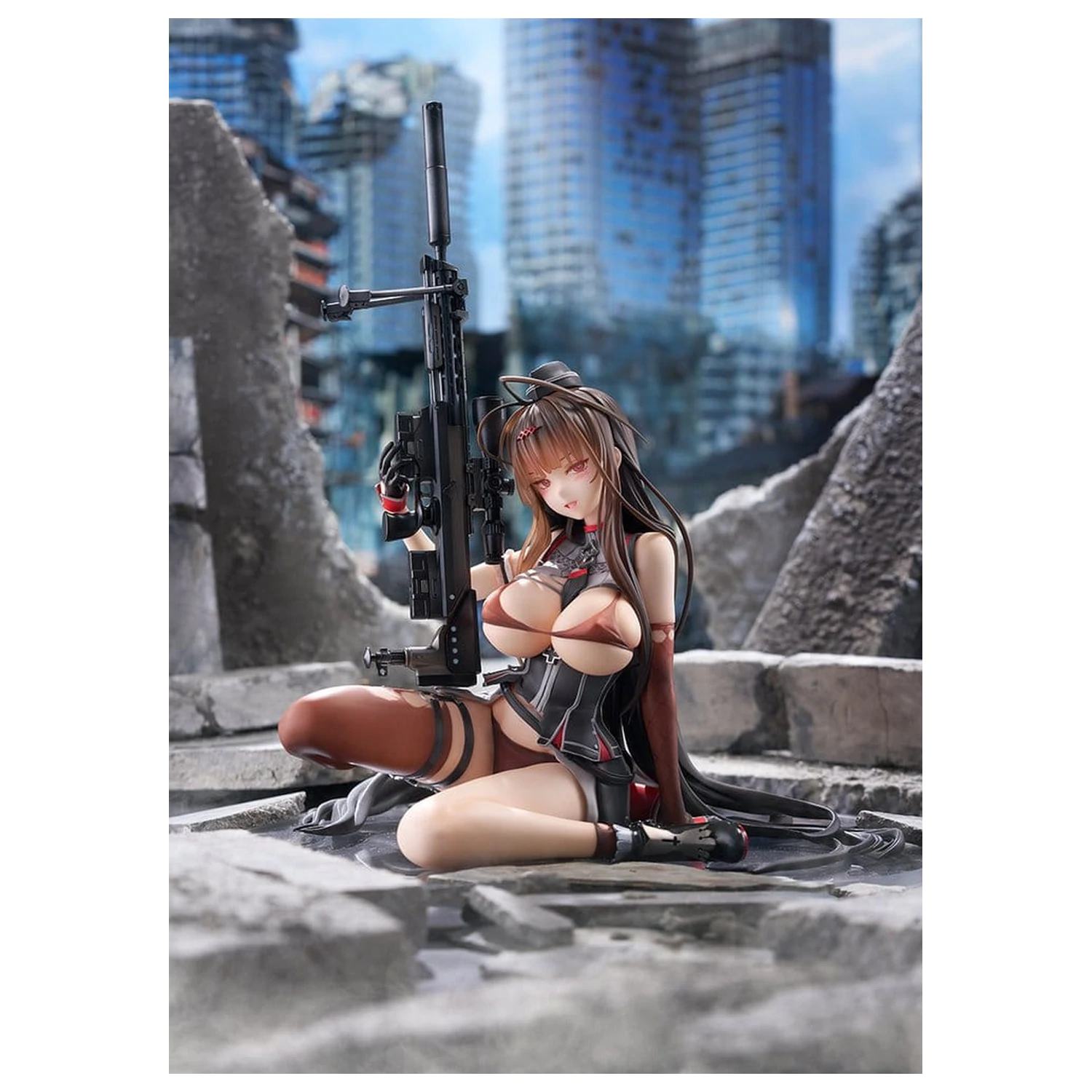 Girls' Frontline Figurina PVC 1/7 Gd DSR-50 Heavy Damage Ver. 24 cm poza produsului