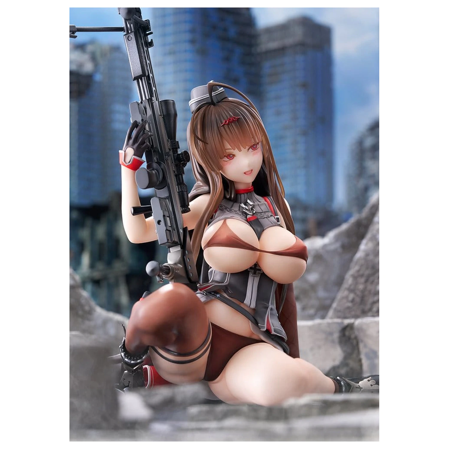 Girls' Frontline Figurina PVC 1/7 Gd DSR-50 Heavy Damage Ver. 24 cm poza produsului