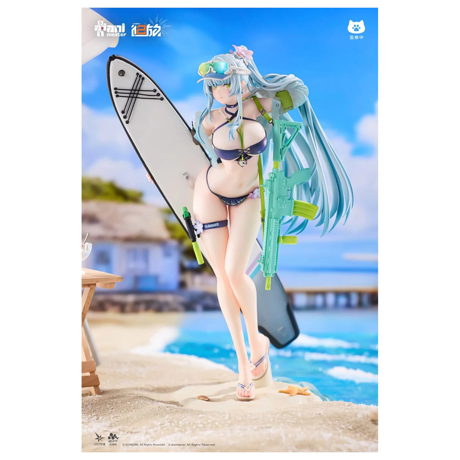 Girls' Frontline 2: Exilium Statuie 1/7 HK416 Cerulean Breaker 24 cm poza produsului