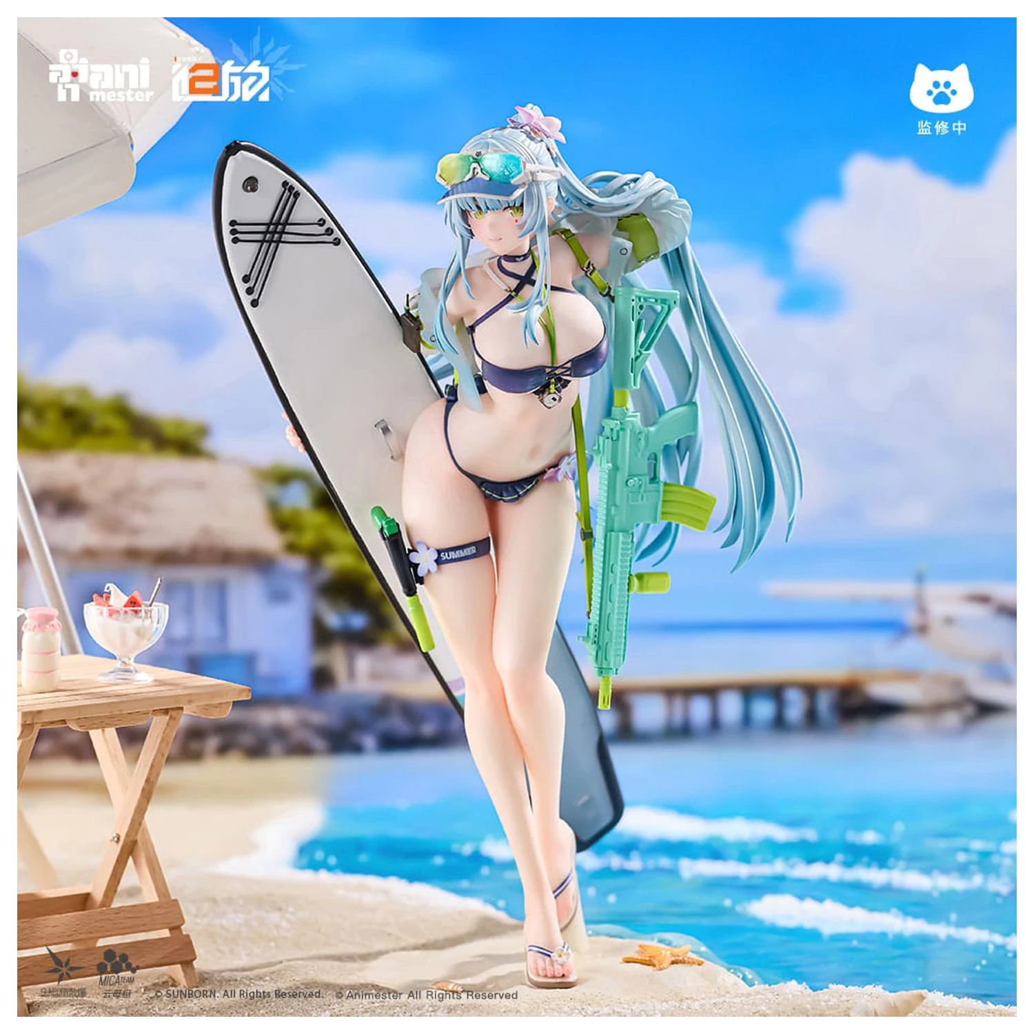 Girls' Frontline 2: Exilium Statuie 1/7 HK416 Cerulean Breaker 24 cm poza produsului