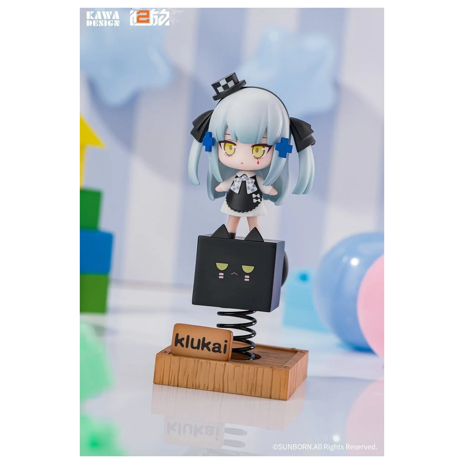 Girls' Frontline 2: Exilium figurina PVC Black Cat Klukai Spring 12 cm poza produsului