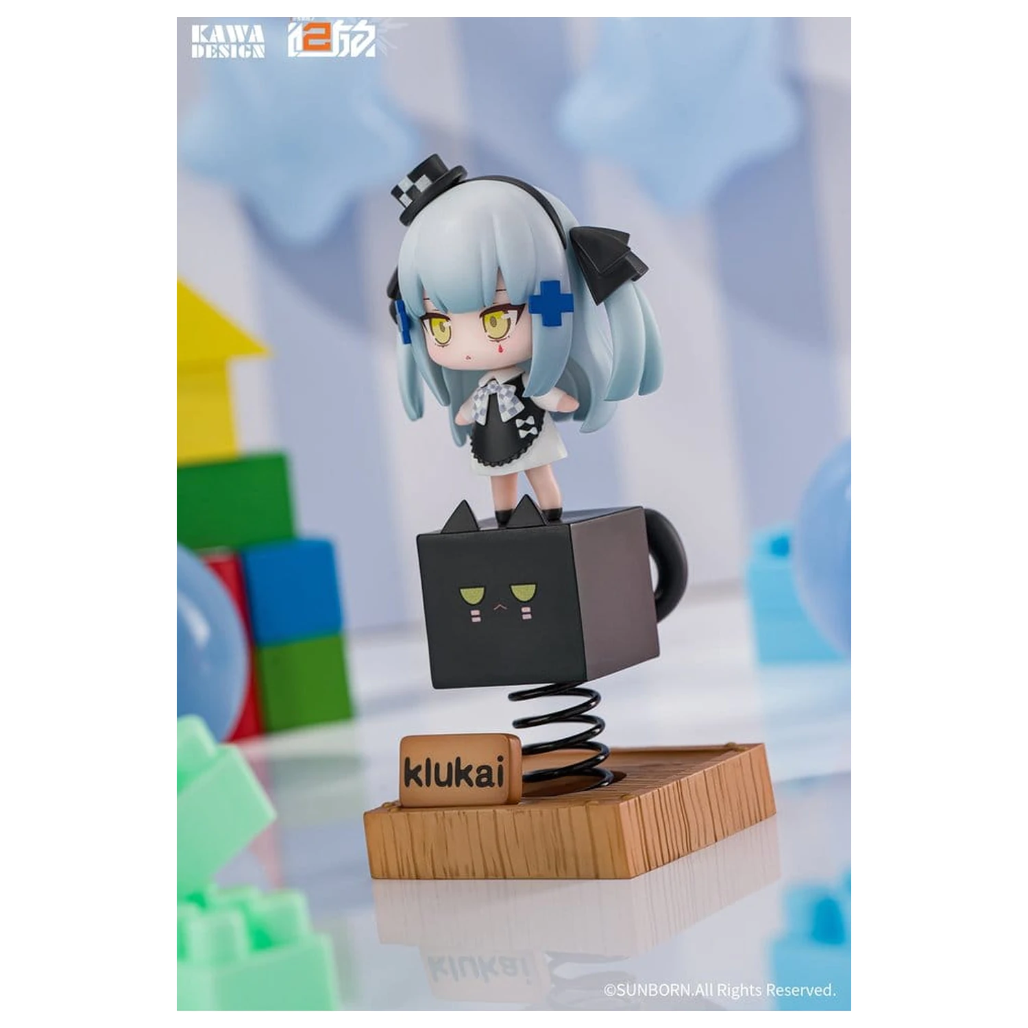 Girls' Frontline 2: Exilium figurina PVC Black Cat Klukai Spring 12 cm poza produsului