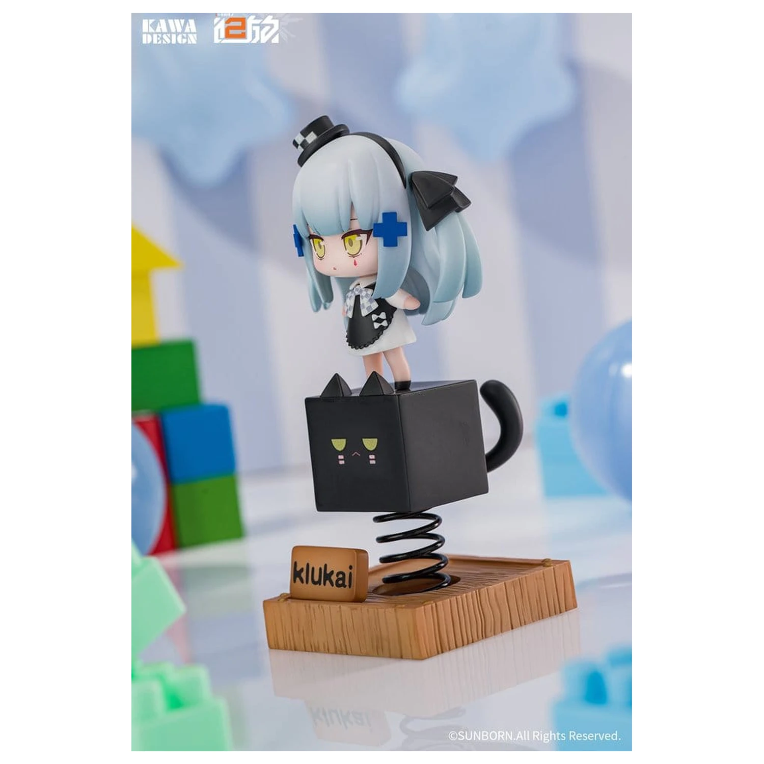 Girls' Frontline 2: Exilium figurina PVC Black Cat Klukai Spring 12 cm poza produsului