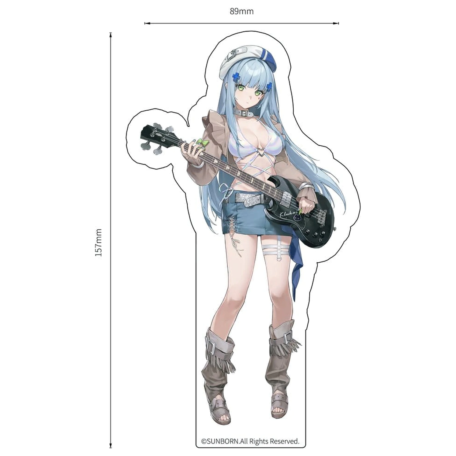 Girls Frontline Netsurou Kaisou Series Figurina PVC 1/6 Klukai 10th Anniversary Ver. 28 cm poza produsului