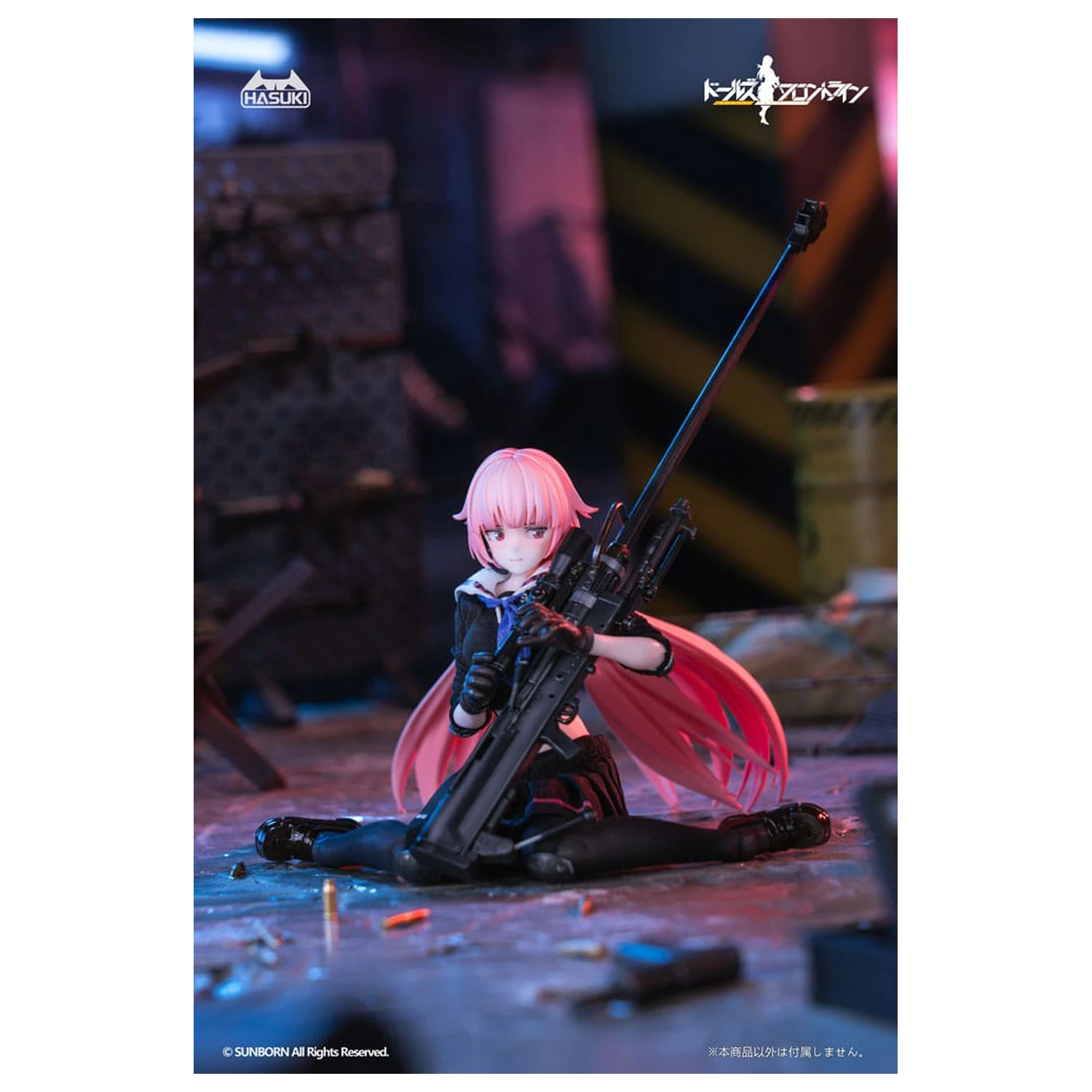 Girls Frontline Pocket Art Action Figure 1/12 PA011 NTW-20 16 cm poza produsului