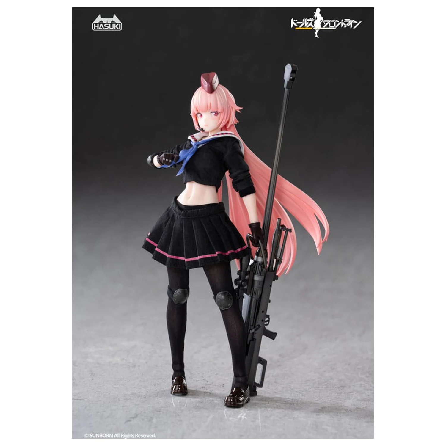 Girls Frontline Pocket Art Action Figure 1/12 PA011 NTW-20 16 cm poza produsului