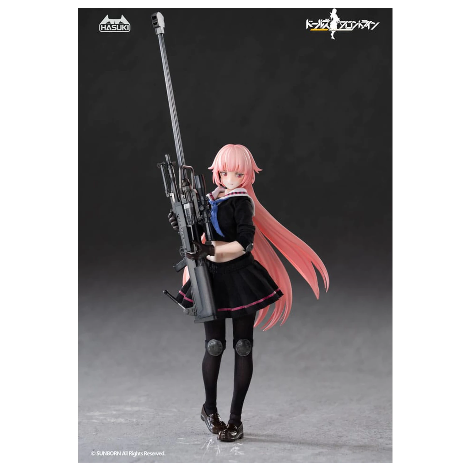 Girls Frontline Pocket Art Action Figure 1/12 PA011 NTW-20 16 cm poza produsului