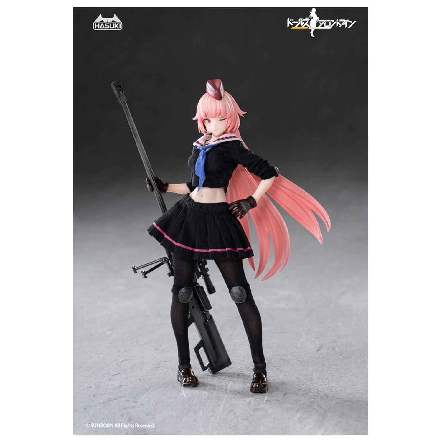 Girls Frontline Pocket Art Action Figure 1/12 PA011 NTW-20 16 cm poza produsului