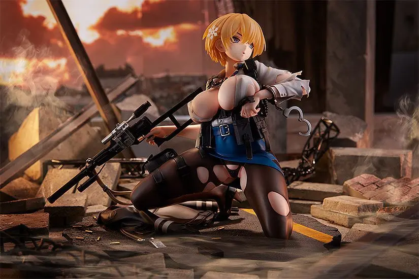 Girls Frontline Statuie PVC 1/6 VSK-94 Heavy Damage Ver. 18 cm poza produsului