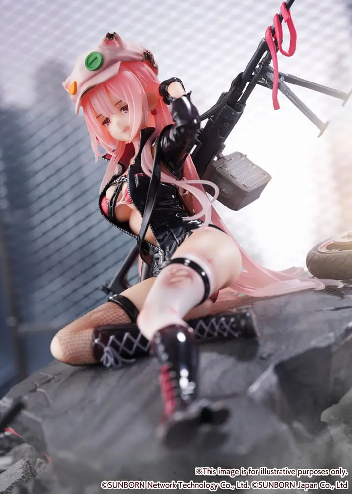 Girls' Frontline SHIBUYA SCRAMBLE Figurina PVC Statuie 1/7 UKM-2000 Gale Lightning -Wounded Ver.- 20 cm poza produsului