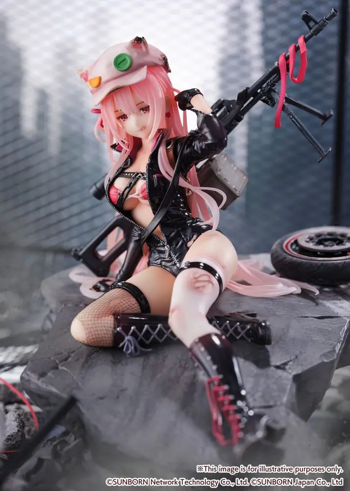 Girls' Frontline SHIBUYA SCRAMBLE Figurina PVC Statuie 1/7 UKM-2000 Gale Lightning -Wounded Ver.- 20 cm poza produsului