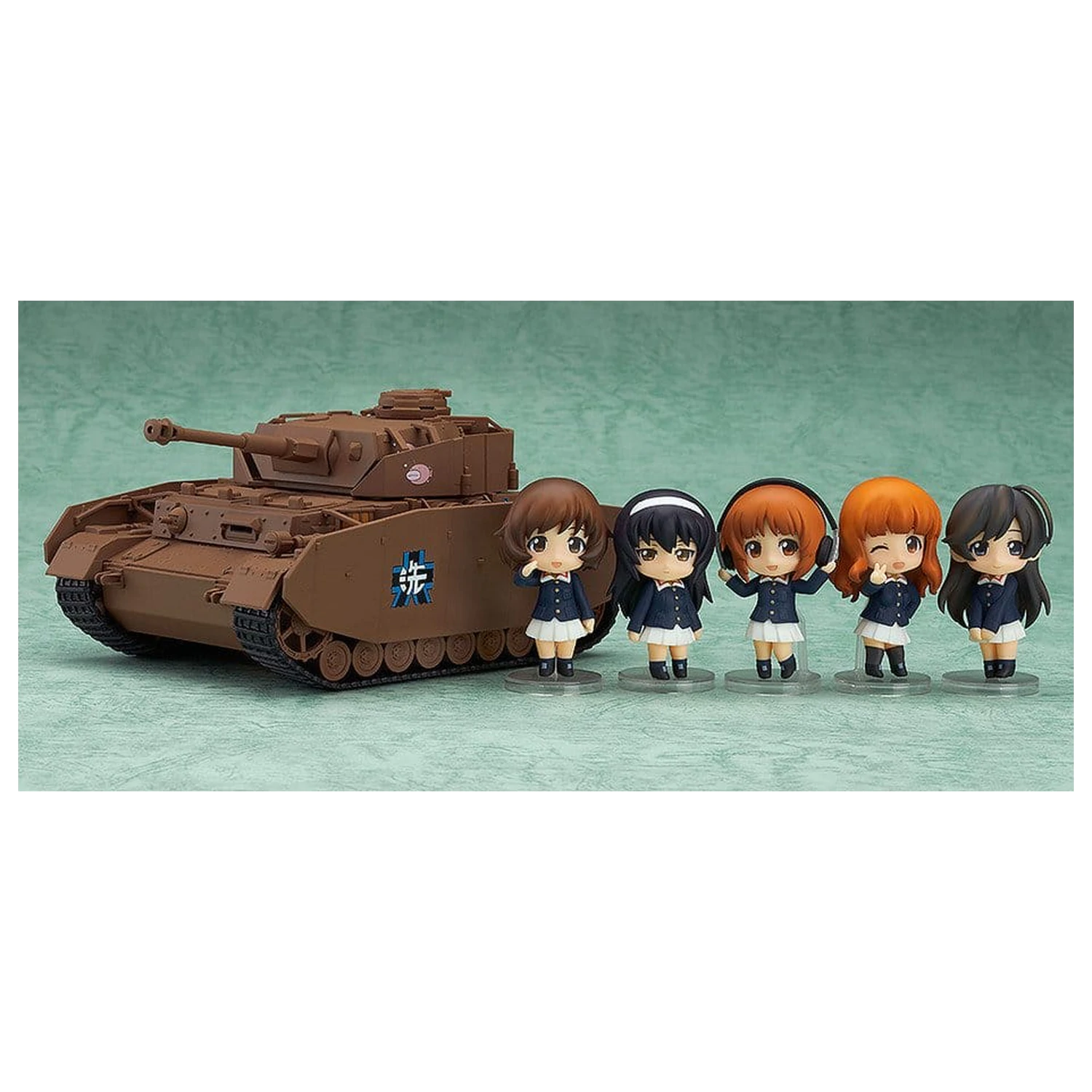 Figurina vehicul Girls und Panzer das Finale Nendoroid More Panzer Kampfwagen IV Ausf.D (H Ver.) 8 cm poza produsului