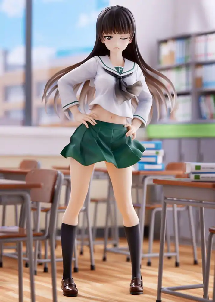 Girls und Panzer Senshadou Daisakusen! Statuie PVC 1/7 Shiho Nishizumi Oarai Girls High 25 cm poza produsului