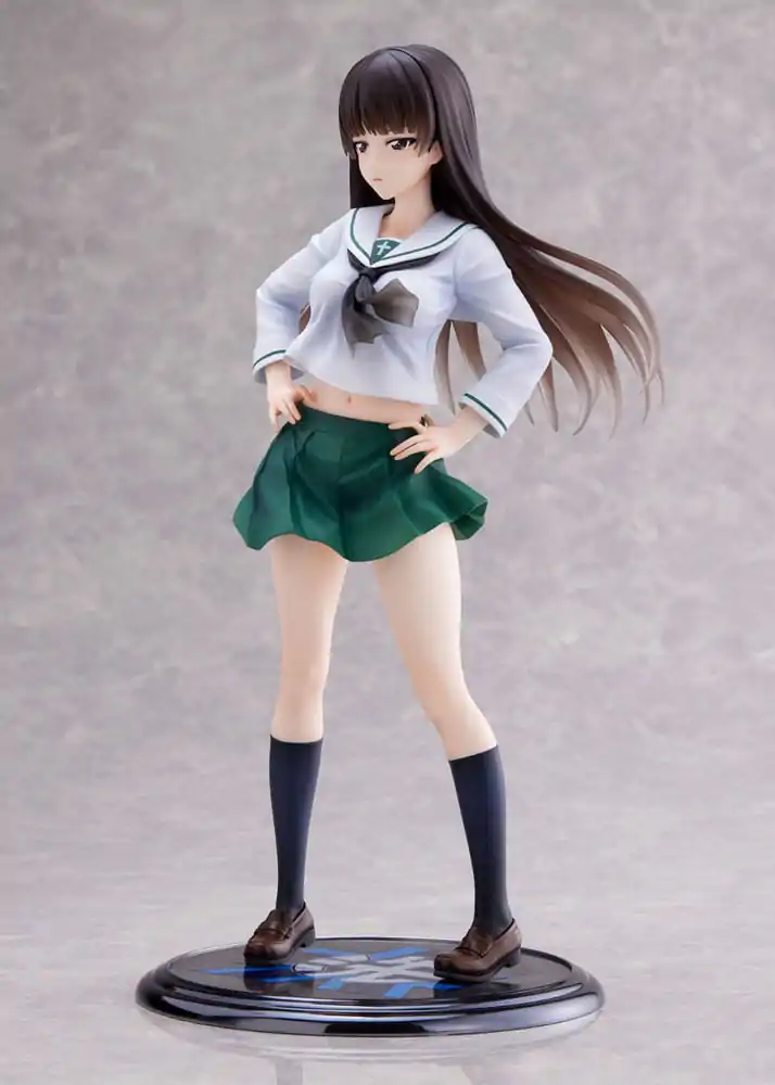 Girls und Panzer Senshadou Daisakusen! Statuie PVC 1/7 Shiho Nishizumi Oarai Girls High 25 cm poza produsului