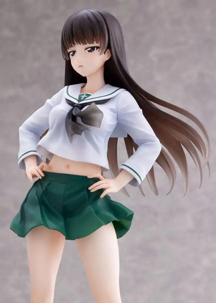 Girls und Panzer Senshadou Daisakusen! Statuie PVC 1/7 Shiho Nishizumi Oarai Girls High 25 cm poza produsului