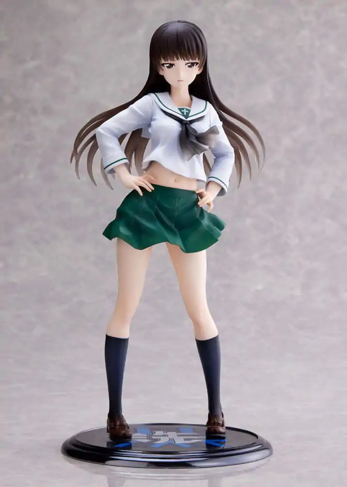 Girls und Panzer Senshadou Daisakusen! Statuie PVC 1/7 Shiho Nishizumi Oarai Girls High 25 cm poza produsului