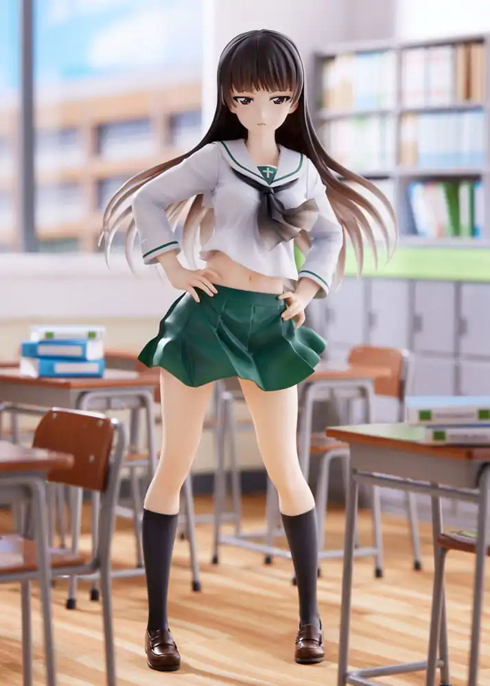Girls und Panzer Senshadou Daisakusen! Statuie PVC 1/7 Shiho Nishizumi Oarai Girls High 25 cm poza produsului