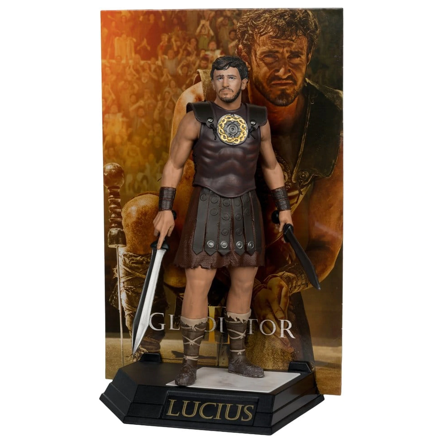 Gladiator II Movie Maniacs Statuie Lucius 16 cm poza produsului