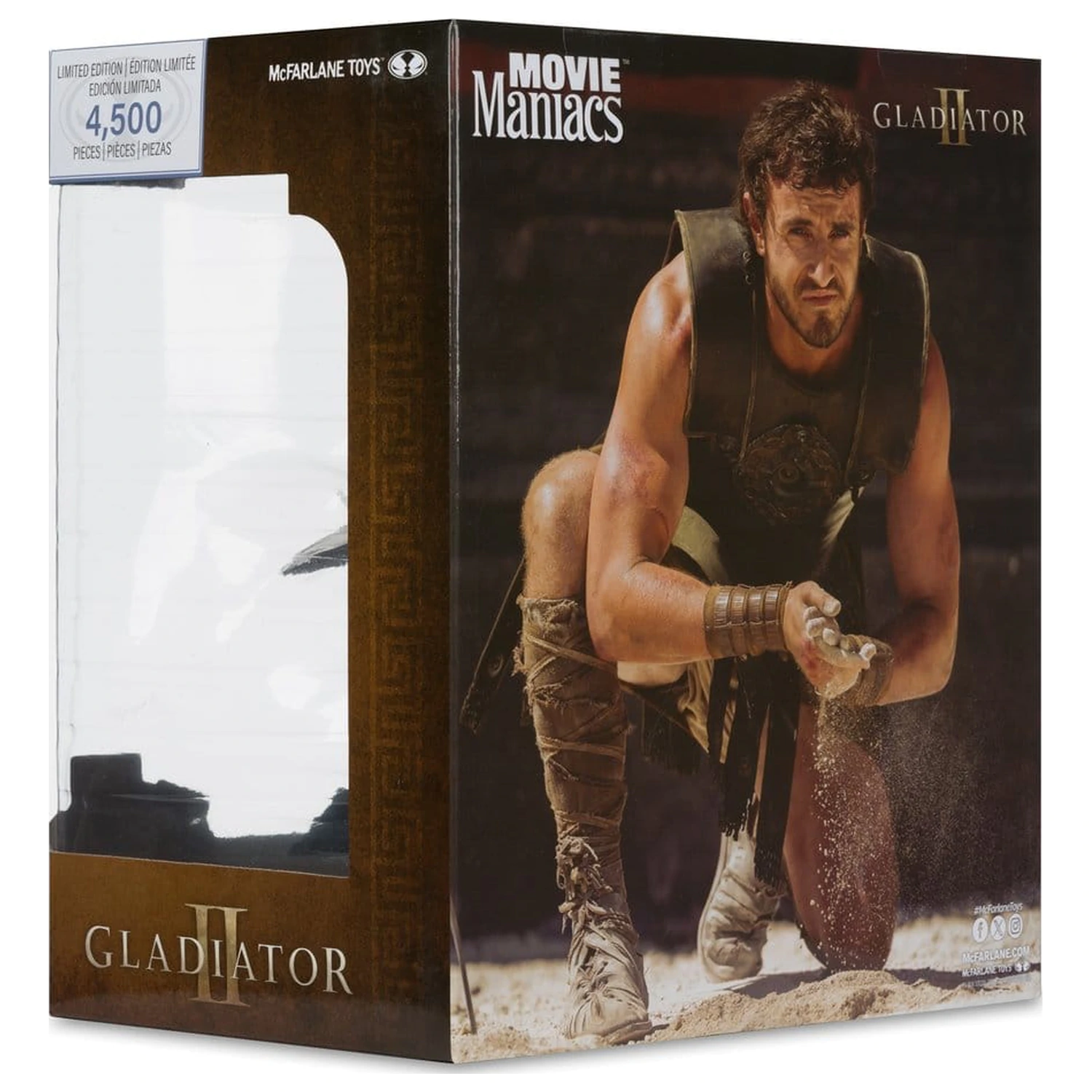 Gladiator II Movie Maniacs Statuie Lucius 16 cm poza produsului